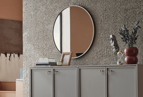 Hera Dressoir Ladekast Spiegel 900X32x900 Cm