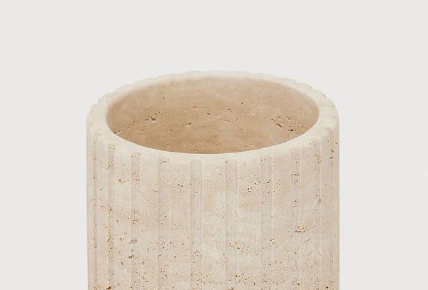 Luna Kleine Vaas, Beige