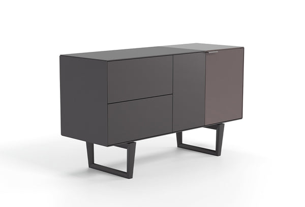 Modena High Gloss Bruin Ladekast 135X80 Cm