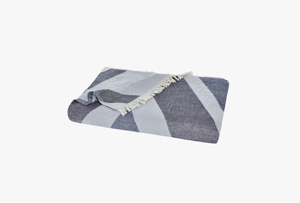 Felipa Marineblauw Bed Sprei Eenpersoons
