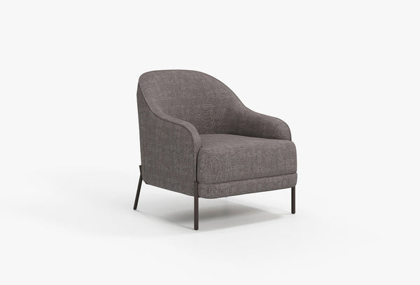 Varena Fauteuil Geweven stof 55902 Taupe
