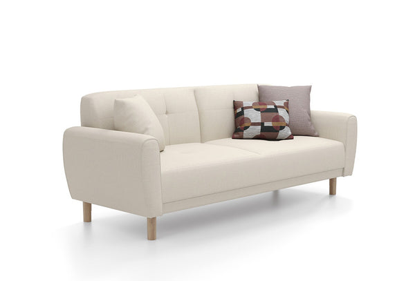 Aldea Bankstel Linnen geweven 13005 Creme