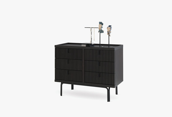 Austin Ladekast Donker OAK kleur 6 met lades 103X83 Cm