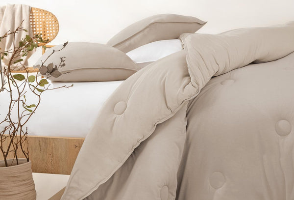 Lupa Soft Beige Penye Dekbed