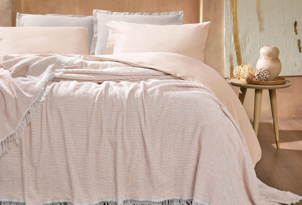 Nesta Blush Bed Sprei Eenpersoons