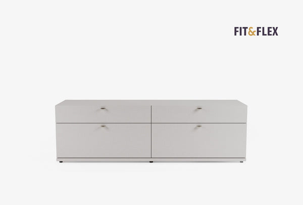 Fit Flex 4 met lades met basis Module Keten 160X49