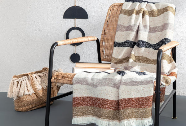 Ruell Ekru Bank Plaid