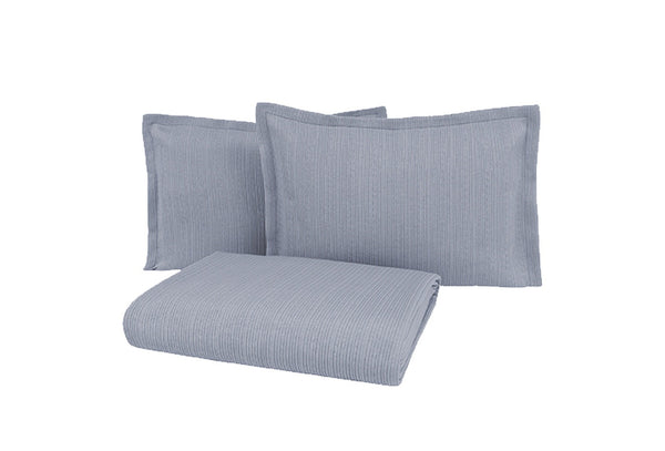 Digna Indigo Bed Sprei Eenpersoons