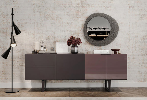 Modena Dressoir Ladekast Spiegel 81X78 Cm