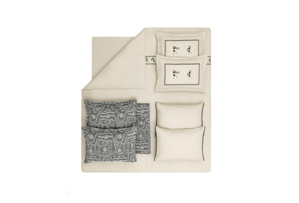 Pulido Antraciet met matrasovertrek Dekbedovertrekset Uitzetset Eenpersoons