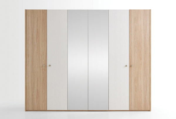 Perge Kledingkast 6-deurs 272X222 Cm