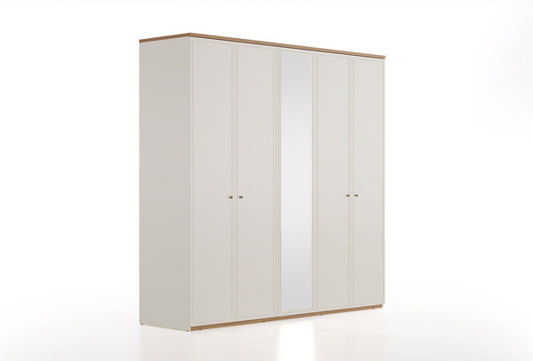 Marsana Kledingkast 5-deurs 226X222 Cm