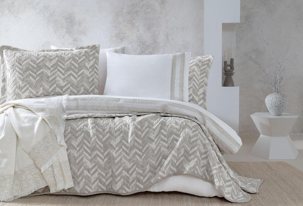 Elsie Beige Fall Winter 8-delig Uitzetset Tweepersoons