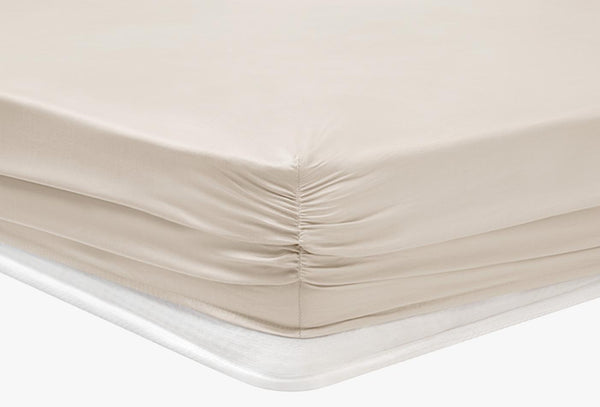 Maisy Beige Hoeslaken Tweepersoons Xl