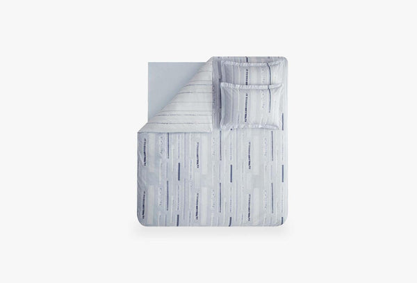 Bennett Blauw Dekbedovertrekset Eenpersoons