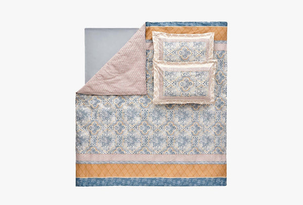 Delissa Blauw Dekbedovertrekset Eenpersoons