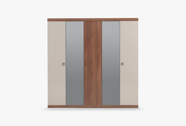 Mistral Kledingkast 5-deurs 222X221 Cm