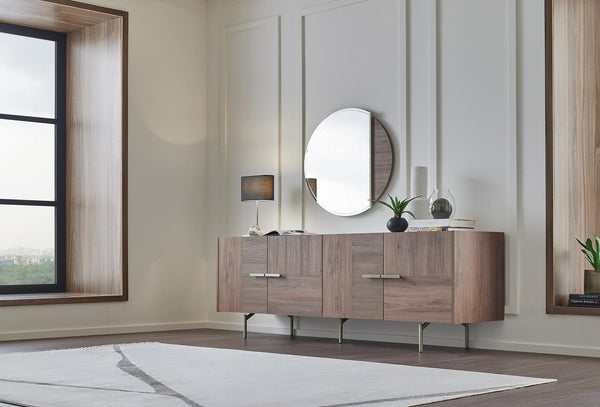 Pavia Dressoir Spiegel 84X84 Cm