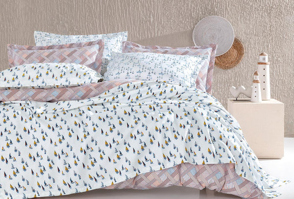 Mix Match Elias Marineblauw Pique Tek Ksilik