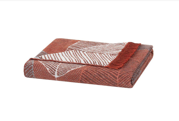 Dona Terracotta Tweepersoons Dona Katoenen Deken Terracotta