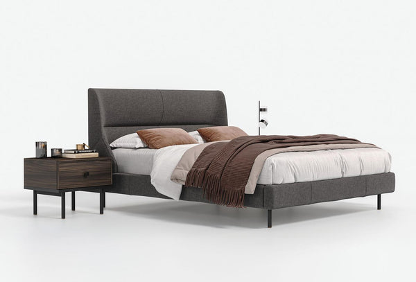 Parma Bed Incl. Hoofdbord 14210 Antraciet