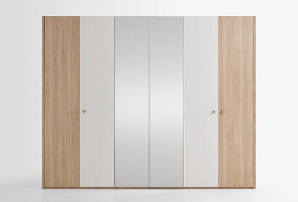 Perge Kledingkast 6-deurs 272X222 Cm