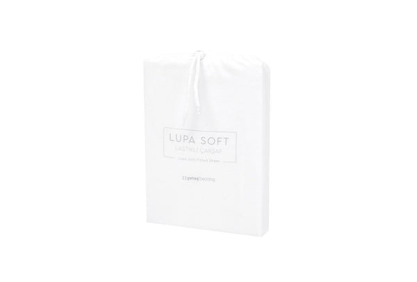 Lupa Soft Wit Hoeslaken Eenpersoons