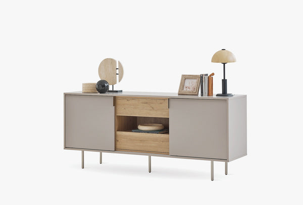 Cante Eettafel Set OAK - Beige Kleur