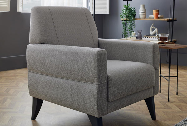 Astera Fauteuil Linnen geweven 13108 Lichtgrijs