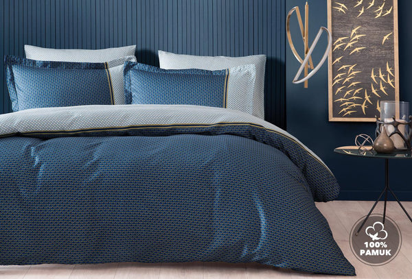 Arch Marineblauw Dekbedovertrekset Tweepersoons Xl