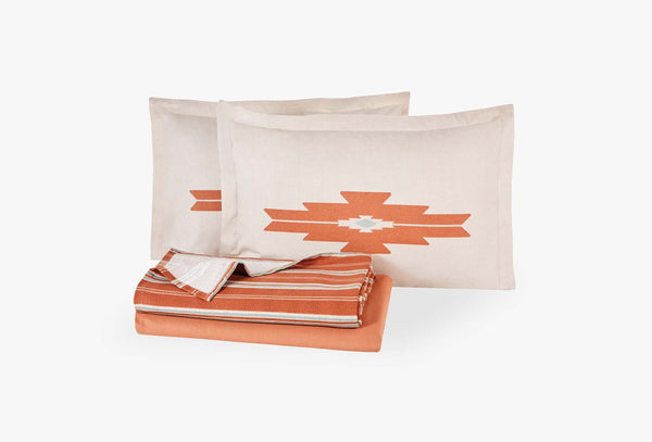 Nomi Terracotta Pique Tk Eenpersoons