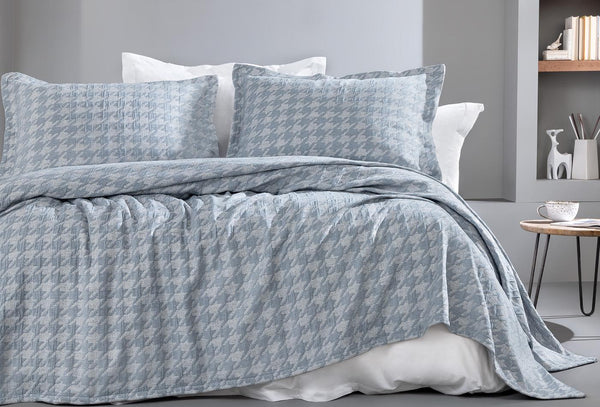 Agie Indigo Bed Sprei Eenpersoons