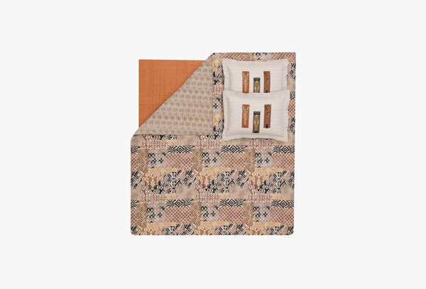 Kenneth Beige Dekbedovertrekset Eenpersoons