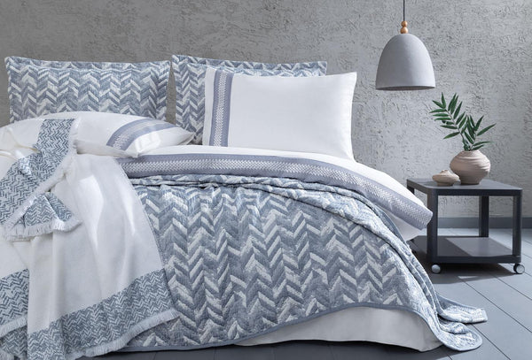 Elsie Indigo Fall Winter 8-delig Uitzetset Tweepersoons