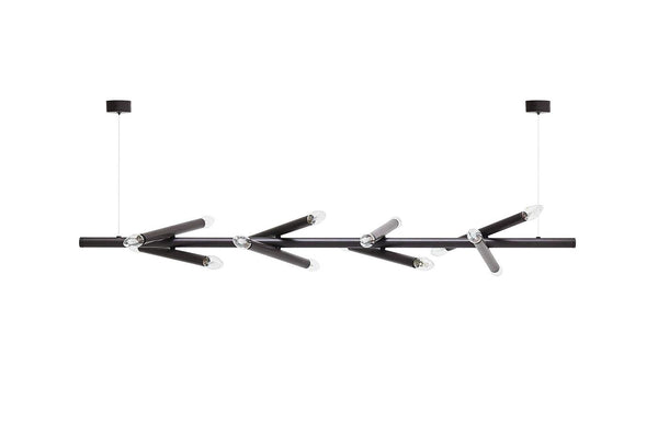 Mikado Hanglamp Donker Bruin