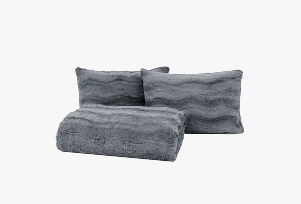 Liza Antraciet Bed Sprei Seti
