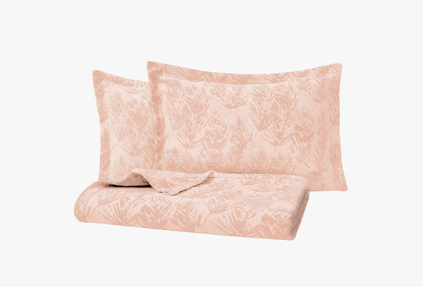 Ella Blush Bed Sprei Seti Tweepersoons