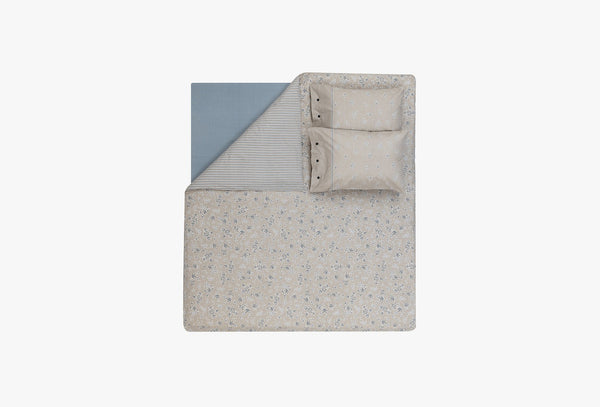 Aveline Beige Dekbedovertrekset Eenpersoons