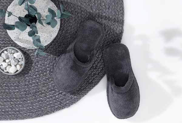 Essentials Antraciet Badkamer Slipper
