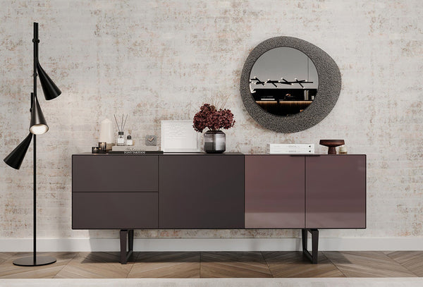Modena Dressoir Ladekast Spiegel 81X78 Cm
