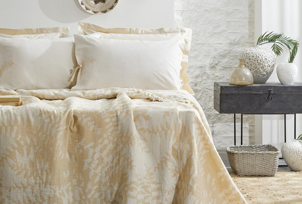 Lorena Camel Bed Sprei Tk Tweepersoons