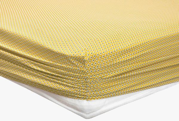 Mix Match Tiny Safran Hoeslaken Eenpersoons