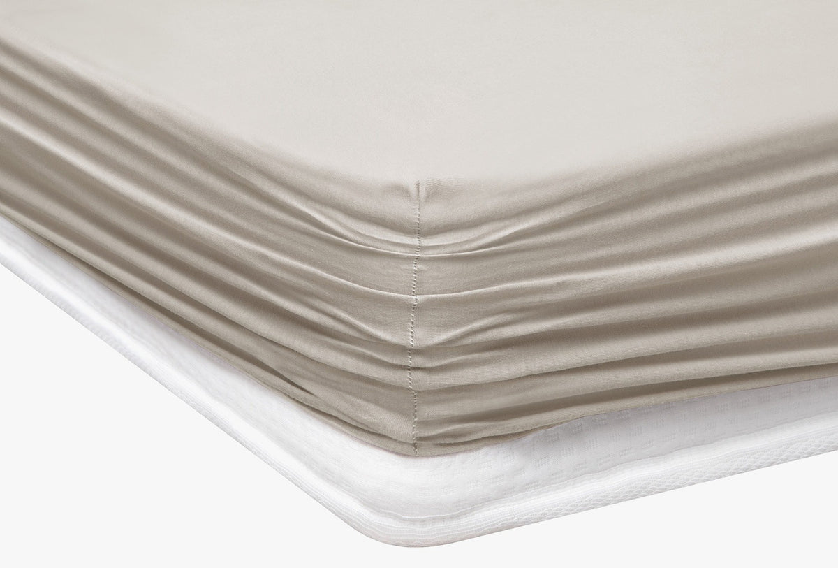 Lupa Soft Beige Hoeslaken Eenpersoons - foto 2