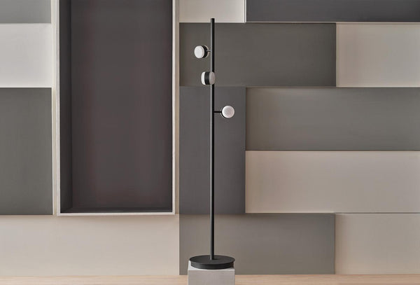 Oblo Vloerlamp Zwart