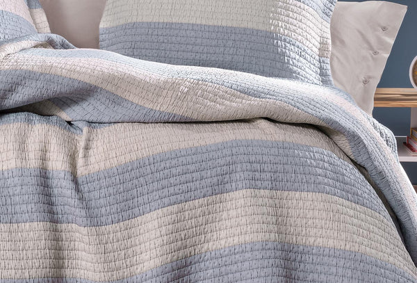 Bardie Indigo Bed Sprei Seti Eenpersoons