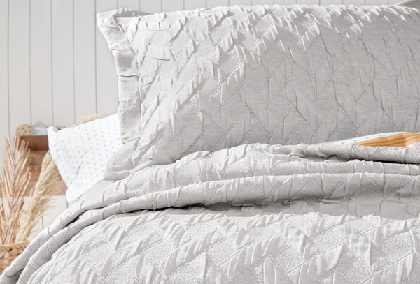 Lennox Steen Bed Beddensprei Eenpersoons