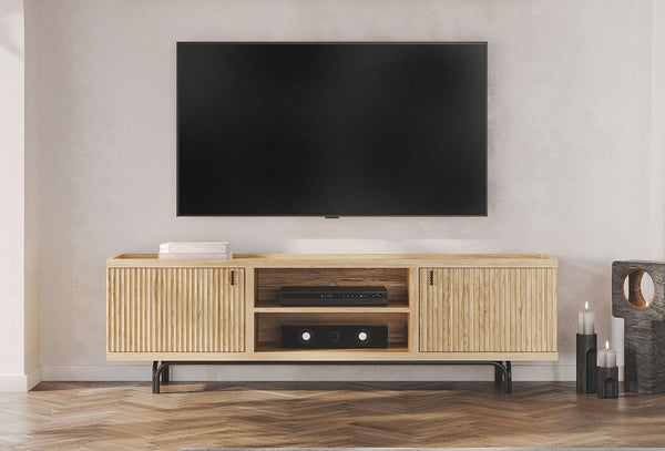 Austin TV-Kast Donker OAK kleur 200X60 Cm