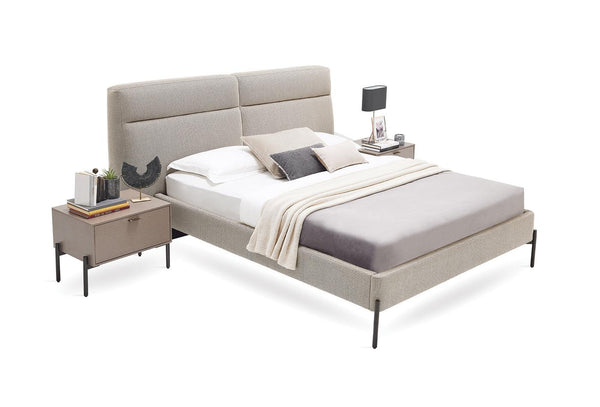 Berta Bed Met Hoofdbord 17601 Beige