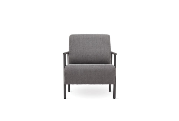 Berta Fauteuil, Chenille, Antraciet