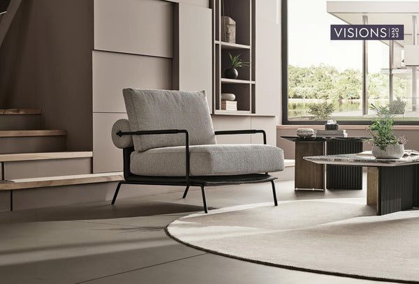 Manila Fauteuil Linnen geweven 17605 Wit